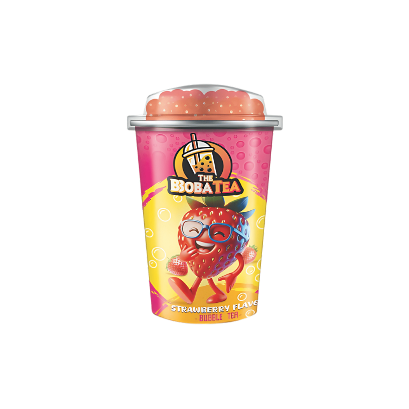 Boba Bubble Tea Strawberry 230ml