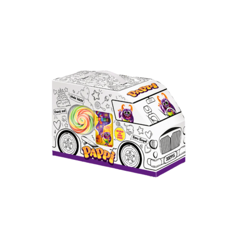 Pappi Bus Paint Me Candy 30g (1Stk)