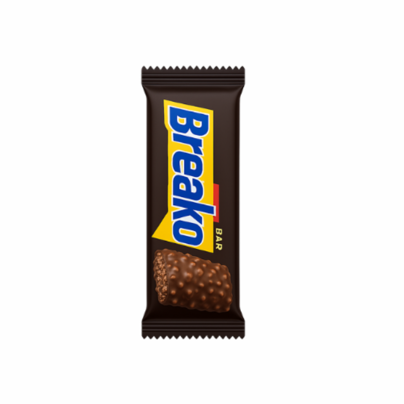 Ertay Breako wafer, caramel and ceral centre in a milk choco Treat 14g MHD:04.2026