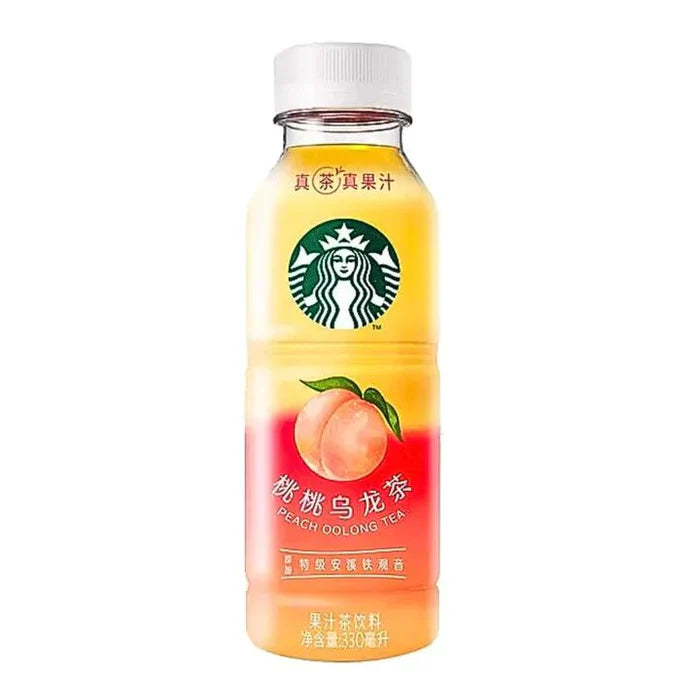 Starbucks Peach Oolong Tea 330ml asiatische Tee Spezialität mit Pfirsichgeschmack