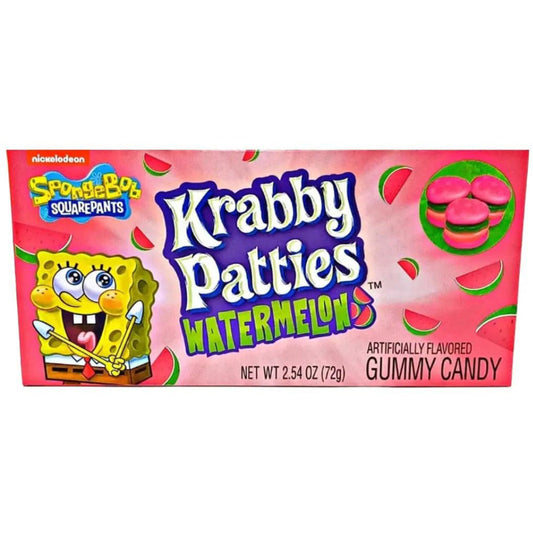 Spongebob Gummy Krabby Patties Watermelon 72g Verpackung

Spongebob Krabby Patties Watermelon Fruchtgummi Burger

Spongebob Gummy Krabby Patties Wassermelone Candy

Spongebob Krabby Patties Watermelon US Candy

Spongebob Gummy Krabby Patties Watermelon Verpackung Vorderseite 🍉🍔