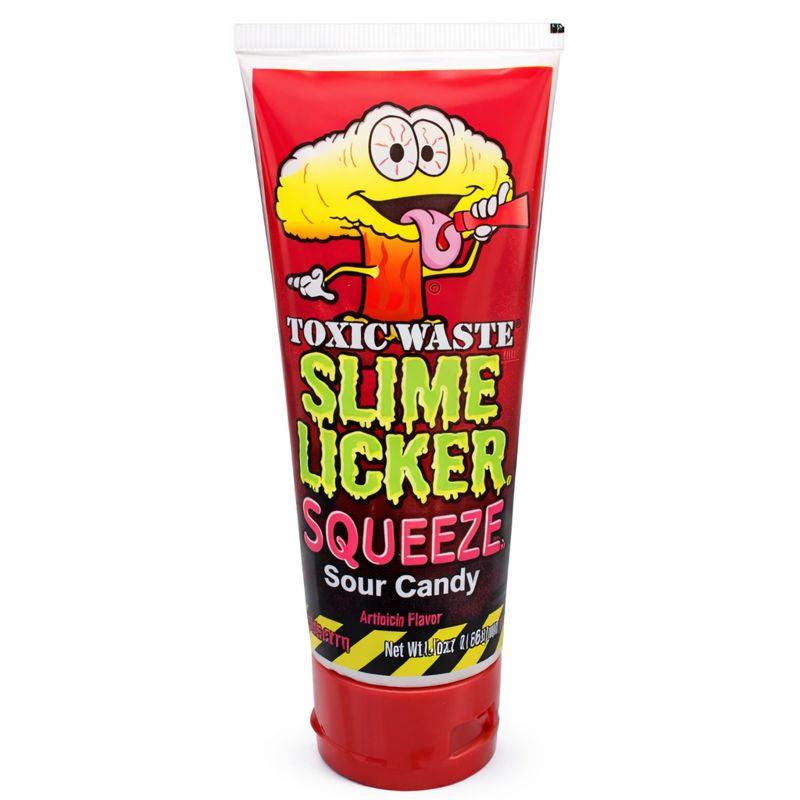 Toxic Waste Slime Licker Squeeze Gel Cherry 70g