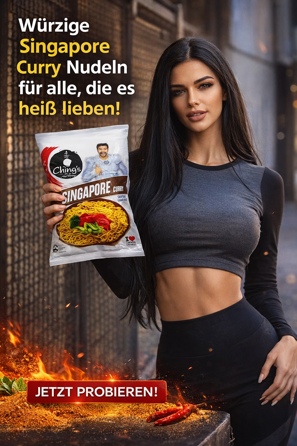 Chings Secret Singapore Curry Noodels 60g