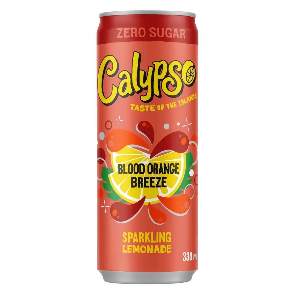 Calypso Blood Orange Breeze ZERO Sugar 330ml