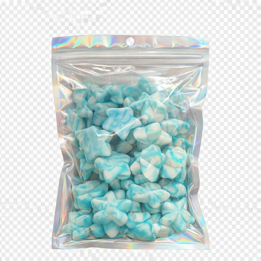 Candy-Tüte Raspberry Starrs (Halal) 150g