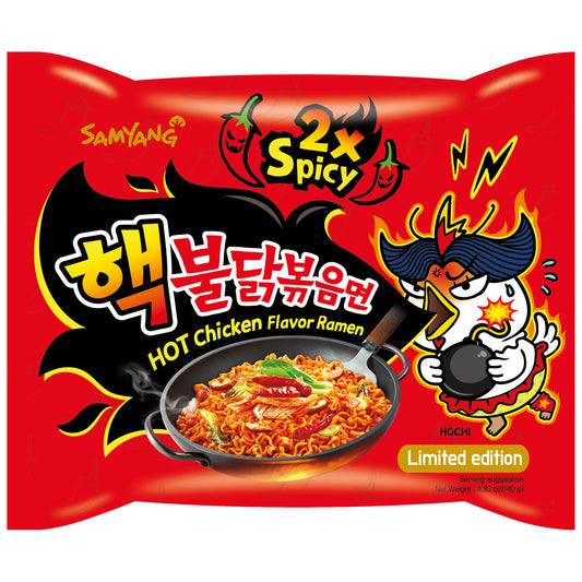 Samyang Buldak 2x Spicy 140g MHD: 07.02.2026